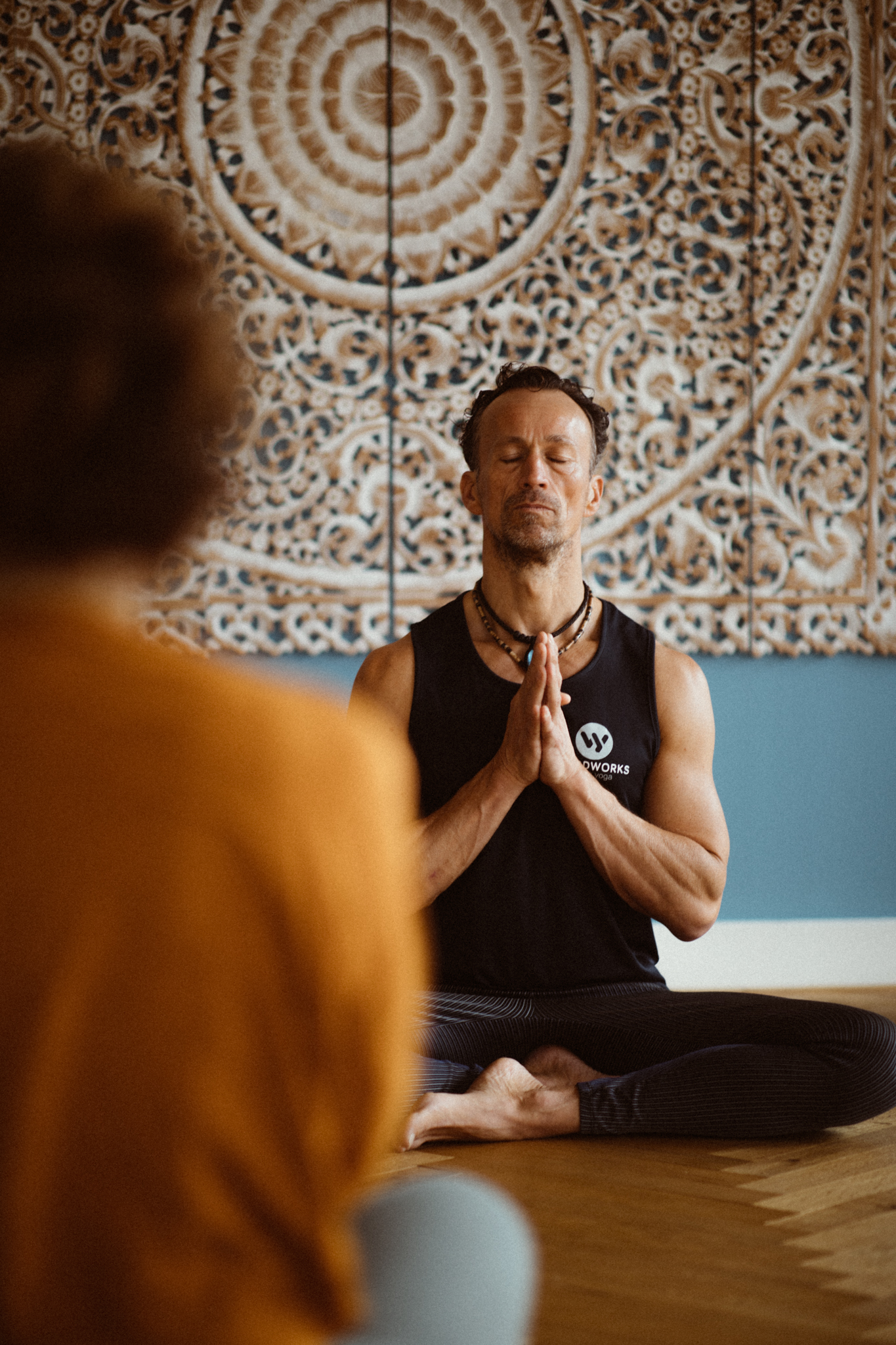 Maarten in kleermakerszit