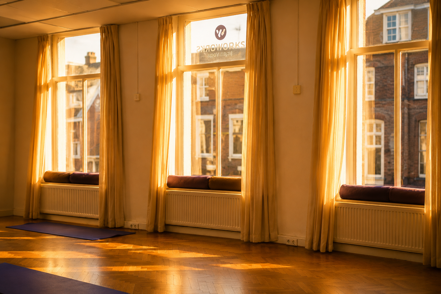 Yogales bij WoodWorks Urban Yoga